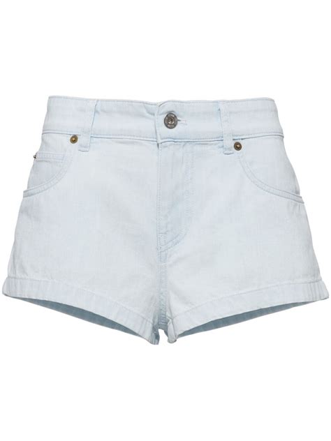 mini miu shorts farfetch.